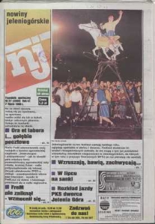 Nowiny Jeleniogórskie : tygodnik społeczny, R. 41, 1998, nr 27 (2090)
