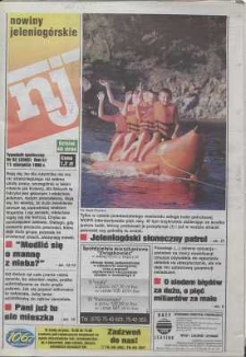 Nowiny Jeleniogórskie : tygodnik społeczny, R. 41, 1998, nr 32 (2095)