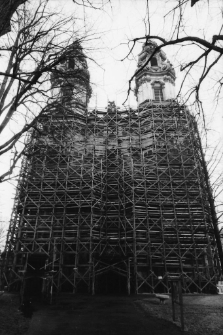 Remont Bazyliki Wniebowzięcia Najświętszej Maryi Panny w Krzeszowie (fot. 4) [Dokument ikonograficzny]