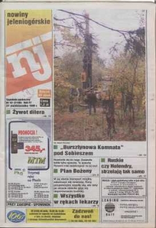 Nowiny Jeleniogórskie : tygodnik społeczny, R. 41, 1998, nr 43 (2106)