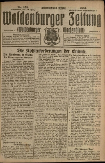 Waldenburger Zeitung, Jg. 66, 1920, nr 159