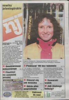 Nowiny Jeleniogórskie : tygodnik społeczny, R. 43, 2000, nr 6 (2173)