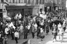 Wiec polityczny Solidarności (fot. 5) [Dokument ikonograficzny]