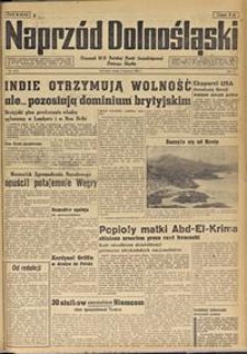 Naprzód Dolnośląski : dziennik W[ojewódzkiego] K[omitetu] Polskiej Partii Socjalistycznej Dolnego Śląska, 1947, nr 128 [4.06]