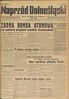 Naprzód Dolnośląski : dziennik W[ojewódzkiego] K[omitetu] Polskiej Partii Socjalistycznej Dolnego Śląska, 1947, nr 142 [21.06]