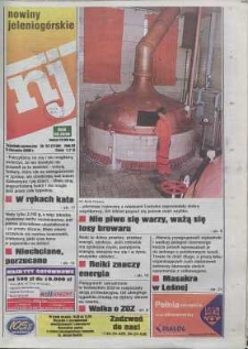 Nowiny Jeleniogórskie : tygodnik społeczny, R. 43, 2000, nr 32 (2199)