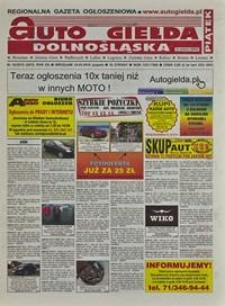 Auto Giełda Dolnośląska : regionalna gazeta ogłoszeniowa, 2016, nr 22 (2670) [18.03]