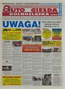 Auto Giełda Dolnośląska : regionalna gazeta ogłoszeniowa, 2016, nr 28 (2676) [12.04]