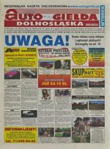 Auto Giełda Dolnośląska : regionalna gazeta ogłoszeniowa, 2016, nr 35 (2683) [10.05]