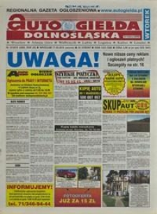 Auto Giełda Dolnośląska : regionalna gazeta ogłoszeniowa, 2016, nr 37 (2685) [17.05]