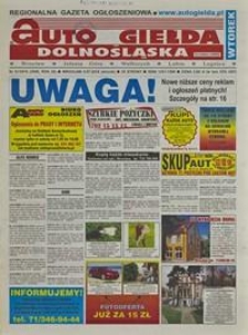 Auto Giełda Dolnośląska : regionalna gazeta ogłoszeniowa, 2016, nr 51 (2699) [5.07]