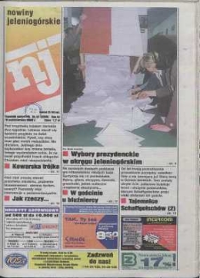 Nowiny Jeleniogórskie : tygodnik społeczny, R. 43, 2000, nr 41 (2208)