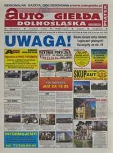 Auto Giełda Dolnośląska : regionalna gazeta ogłoszeniowa, 2016, nr 64 (2712) [19.08]