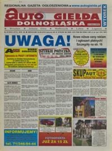 Auto Giełda Dolnośląska : regionalna gazeta ogłoszeniowa, 2016, nr 67 (2715) [30.08]