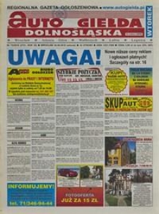 Auto Giełda Dolnośląska : regionalna gazeta ogłoszeniowa, 2016, nr 73 (2721) [20.09]