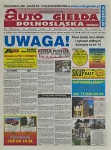 Auto Giełda Dolnośląska : regionalna gazeta ogłoszeniowa, 2016, nr 91 (2739) [29.11]
