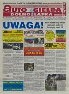 Auto Giełda Dolnośląska : regionalna gazeta ogłoszeniowa, 2016, nr 94 (2742) [9.12]