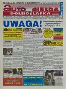 Auto Giełda Dolnośląska : regionalna gazeta ogłoszeniowa, 2016, nr 97 (2745) [20.12]