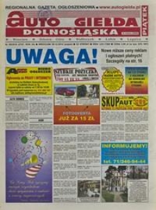 Auto Giełda Dolnośląska : regionalna gazeta ogłoszeniowa, 2016, nr 99 (2747) [30.12]