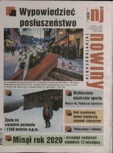 Nowiny Jeleniogórskie : tygodnik społeczny, R.62!, 2021, nr 1 (3206!)
