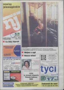 Nowiny Jeleniogórskie : tygodnik społeczny, R. 43, 2000, nr 46 (2213)