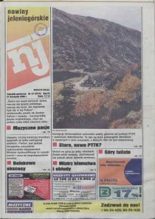 Nowiny Jeleniogórskie : tygodnik społeczny, R. 43, 2000, nr 47 (2214)