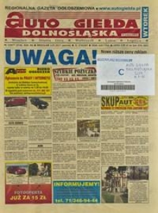 Auto Giełda Dolnośląska : regionalna gazeta ogłoszeniowa, 2017, nr 1 (2748) [3.01]