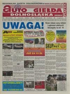 Auto Giełda Dolnośląska : regionalna gazeta ogłoszeniowa, 2017, nr 3 (2750) [13.01]