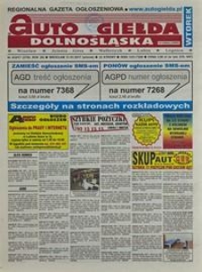 Auto Giełda Dolnośląska : regionalna gazeta ogłoszeniowa, 2017, nr 8 (2755) [31.01]