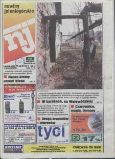 Nowiny Jeleniogórskie : tygodnik społeczny, R. 43, 2000, nr 50 (2217)