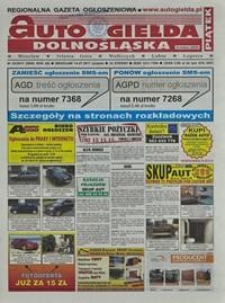 Auto Giełda Dolnośląska : regionalna gazeta ogłoszeniowa, 2017, nr 53 (2800) [14.07]