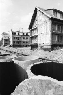 Budowa osiedla w Jerzmankach [Dokument ikonograficzny]