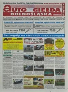Auto Giełda Dolnośląska : regionalna gazeta ogłoszeniowa, 2017, nr 82 (2829) [24.10]