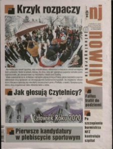 Nowiny Jeleniogórskie : tygodnik społeczny, R.62!, 2021, nr 2 (3207!)