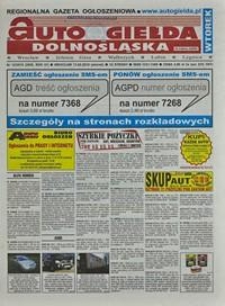 Auto Giełda Dolnośląska : regionalna gazeta ogłoszeniowa, 2018, nr 12 (2858) [13.02]