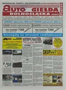 Auto Giełda Dolnośląska : regionalna gazeta ogłoszeniowa, 2018, nr 19 (2865) [9.03]