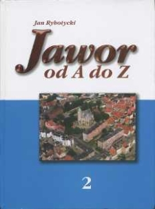 Jawor od A do Z. T. 2, M-Z