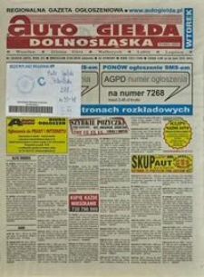 Auto Giełda Dolnośląska : regionalna gazeta ogłoszeniowa, 2018, nr 33 (2879) [8.05]