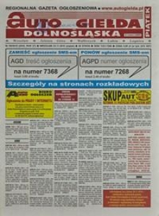 Auto Giełda Dolnośląska : regionalna gazeta ogłoszeniowa, 2018, nr 89 (2935) [23.11]