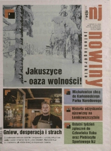 Nowiny Jeleniogórskie : tygodnik społeczny, R.62!, 2021, nr 3 (3208!)