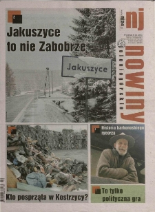 Nowiny Jeleniog&oacute;rskie : tygodnik społeczny, R.63!, 2021, nr 20 (3225!)