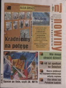 Nowiny Jeleniogórskie : tygodnik społeczny, R.63!, 2021, nr 33 (3238!)