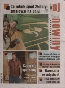 Nowiny Jeleniogórskie : tygodnik społeczny, R.63!, 2021, nr 35 (3240!)