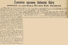 Żywotne sprawy Jeleniej Góry omówiono na posiedzeniu Miejskiej Rady Narodowej