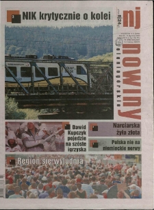 Nowiny Jeleniog&oacute;rskie : tygodnik społeczny, R.63!, 2022, nr 3 (3259!)