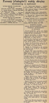 Pierwszy jeleniogórski wyścig okrężny skiskjoering za motorami