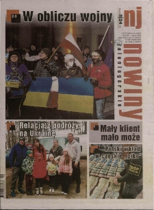 Nowiny Jeleniog&oacute;rskie : tygodnik społeczny, R.63!, 2022, nr 9 (3265!)