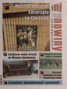 Nowiny Jeleniog&oacute;rskie : tygodnik społeczny, R.63!, 2022, nr 10 (3266!)