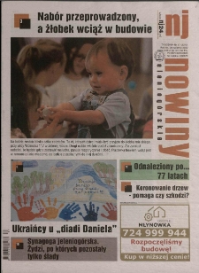 Nowiny Jeleniog&oacute;rskie : tygodnik społeczny, R.64!, 2022, nr 17 (3273!)