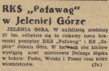 RKS „Pafawag" w Jeleniej Górze